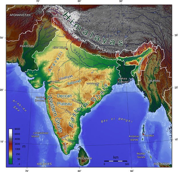 भारत का भूगोल | Indian Geography - General Knowledge - bharat ka bhugol